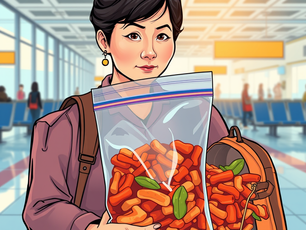 ✈️ “I once vowed never to become the kind of mum who brings side dishes on a plane.”But life is&nbsp;funny.